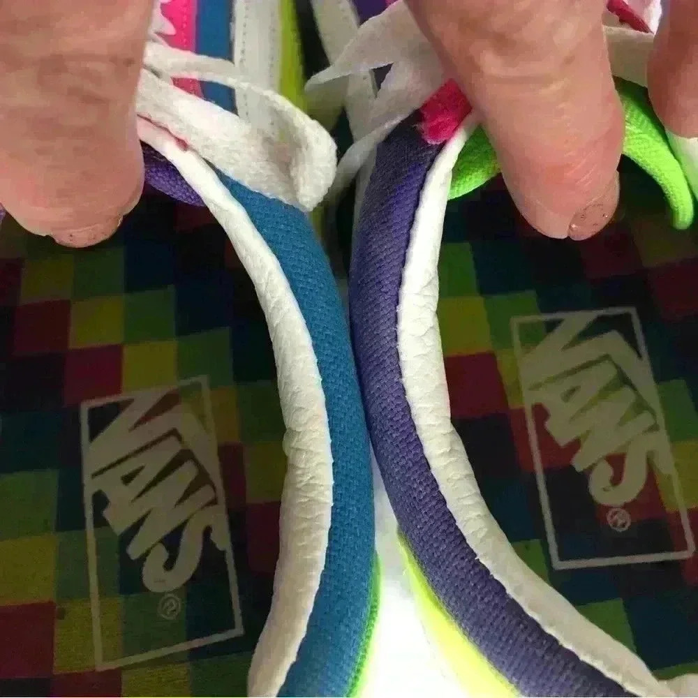 Vans neon color blocked - Picture 6 of 8